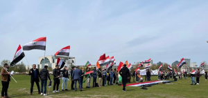 Ahwazis organize a demonstration of the ninety-eighth anniversary of the Iranian occupation of Ahwaz