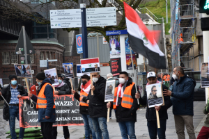 المنظمة:وقفة إحتجاجية امام القنصلية السويدية في هامبورغ تضامنأ مع السجين السياسي الأحوازي حبيب اسيود